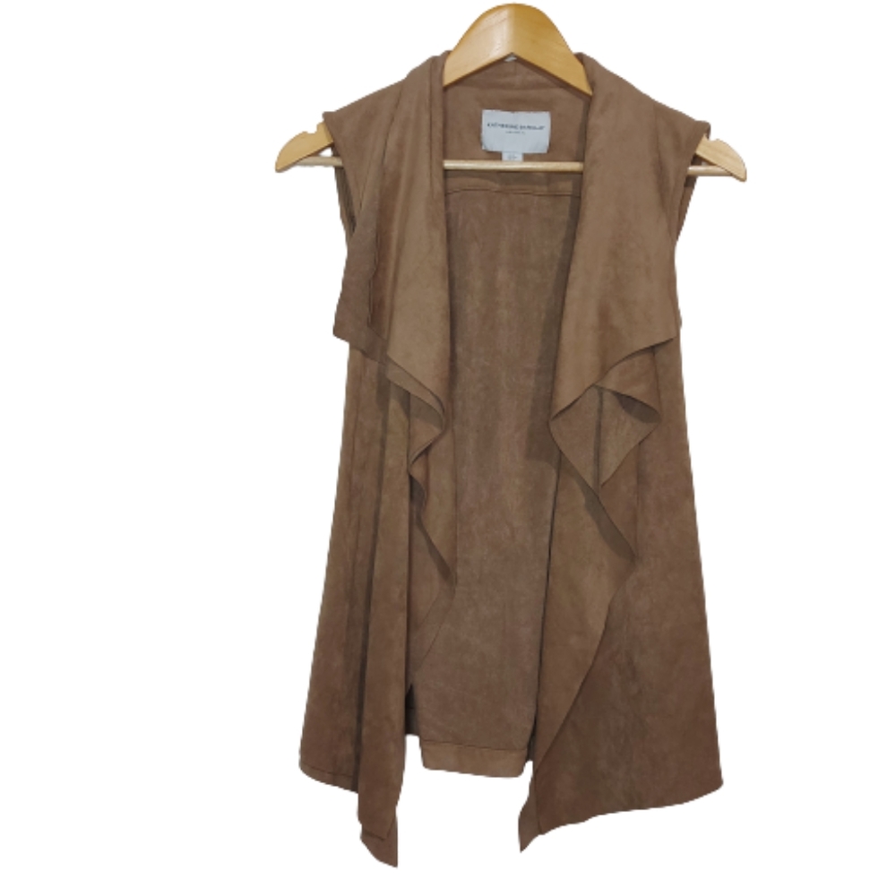 Katherine Barclay Montreal Faux Suede Vest